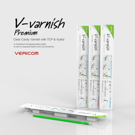 V-varnish Premium Lakier fluorowy 0,4 ml x 50szt. (Vericom) - obrazek 2
