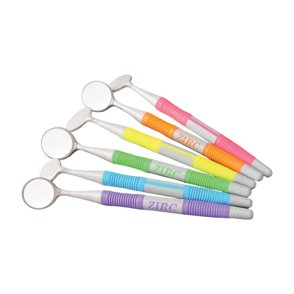 Zirc Crystal HD lusterko z rękojeścią Soft Grip12 szt.